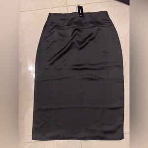 Express Black Pencil Skirt